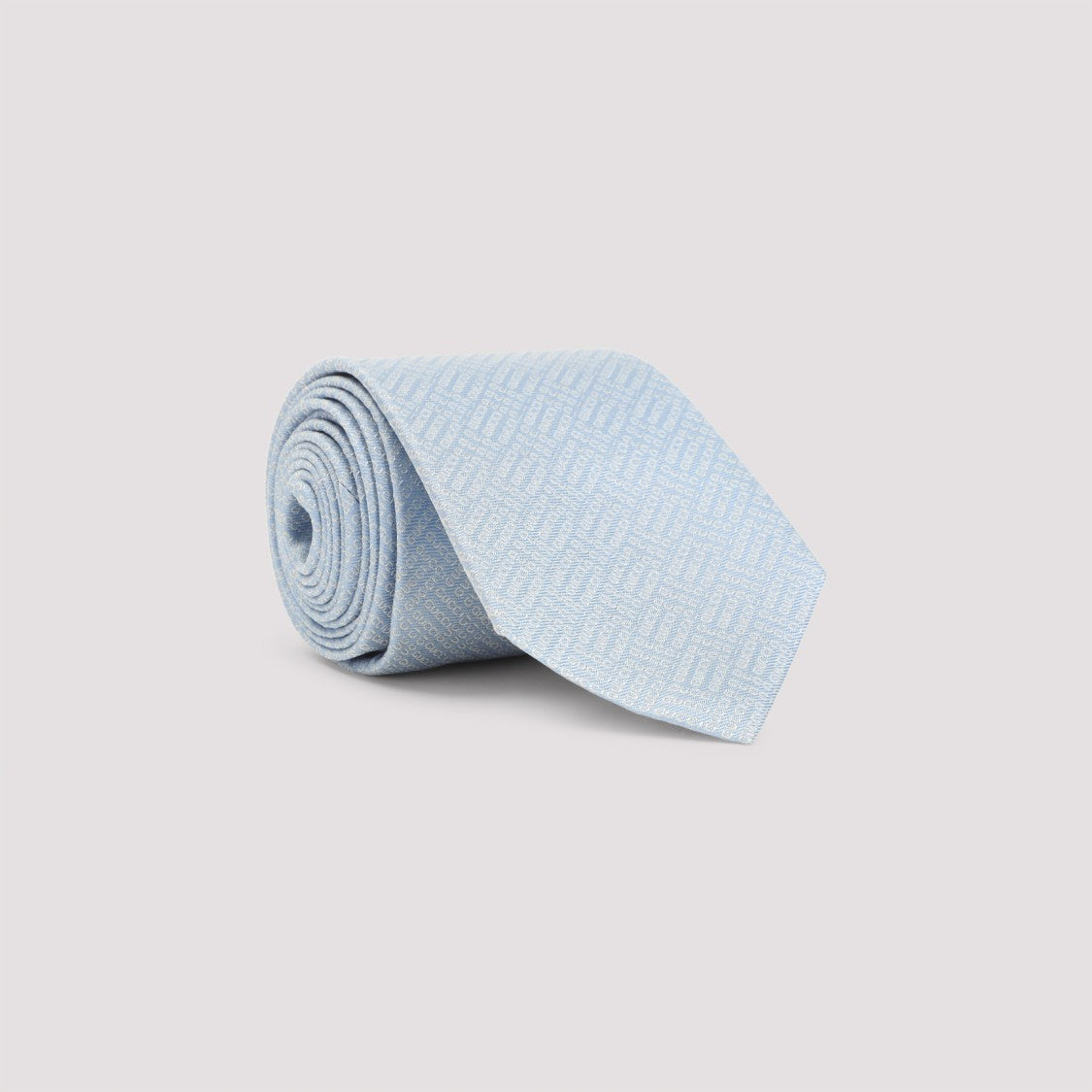 Gucci Textured Silk Tie In Rich Blue Hue