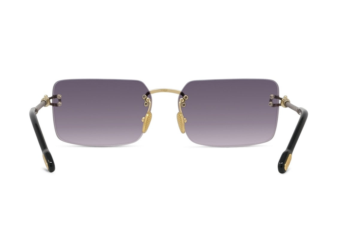 Fred Fg40023u Rimless Gradient Square Sunglasses