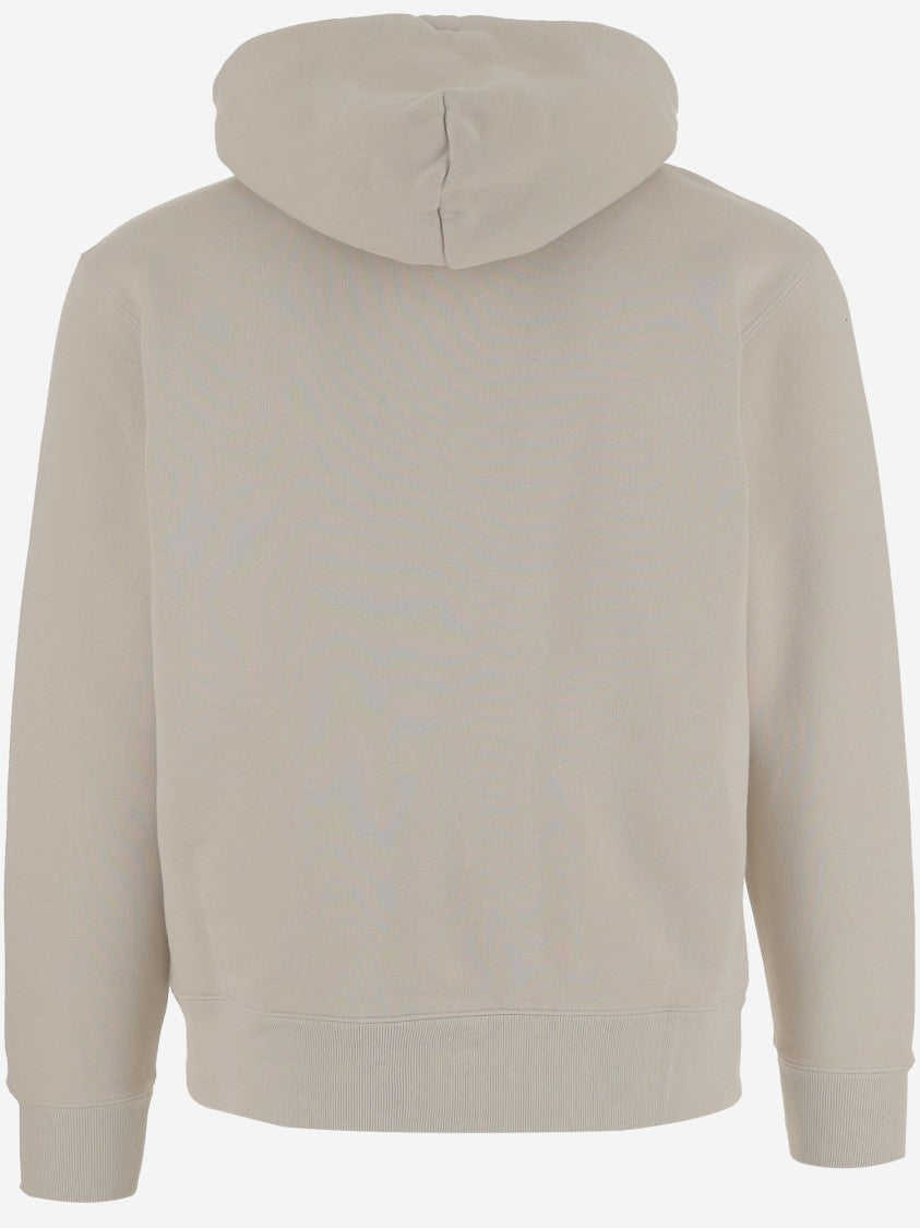 Autry Cotton Sweatshirt With Hood And Logo Detail