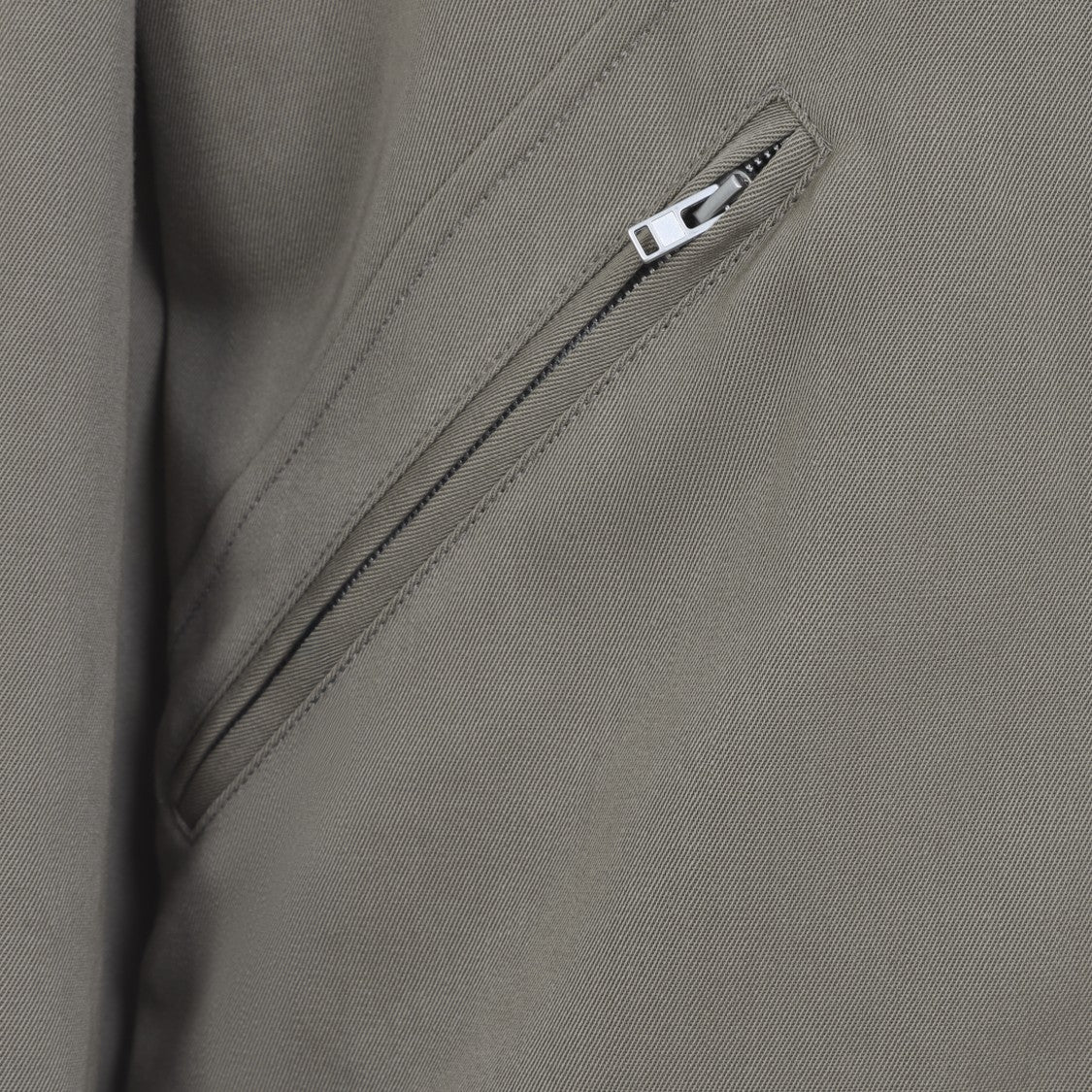 Maison Margiela Soft Wool Jacket With Classic Collar And Ribbed Details
