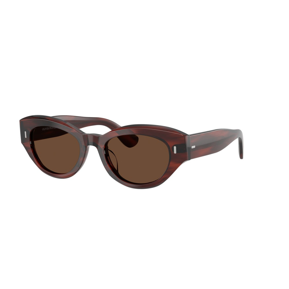 Oliver Peoples 0Ov5615su Cat-Eye Tortoiseshell Sunglasses With Metallic Accents