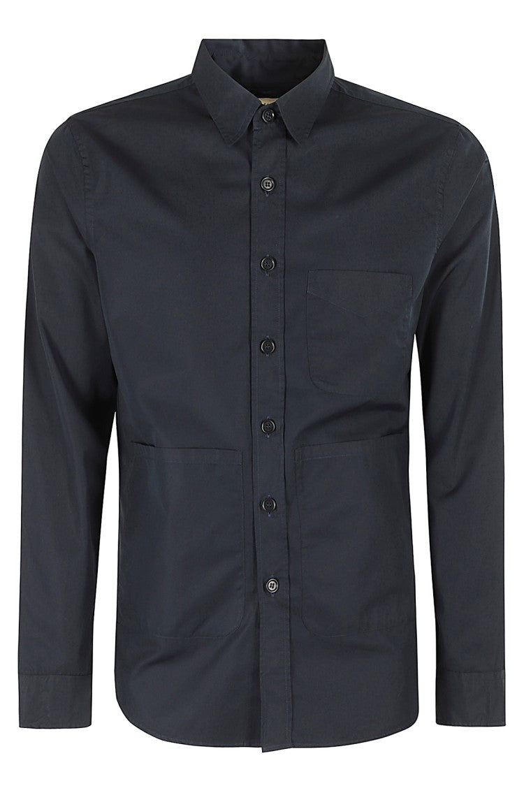 Aspesi Boxy-Fit Cotton Shirt With Classic Collar