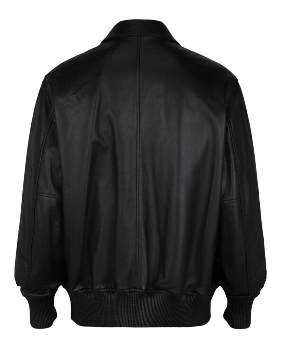 Givenchy Studded Logo Leather Jacket