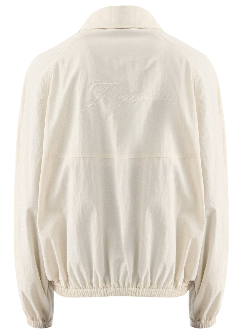 Jacquemus Lightweight Nylon Windjacket With Pointed Collar