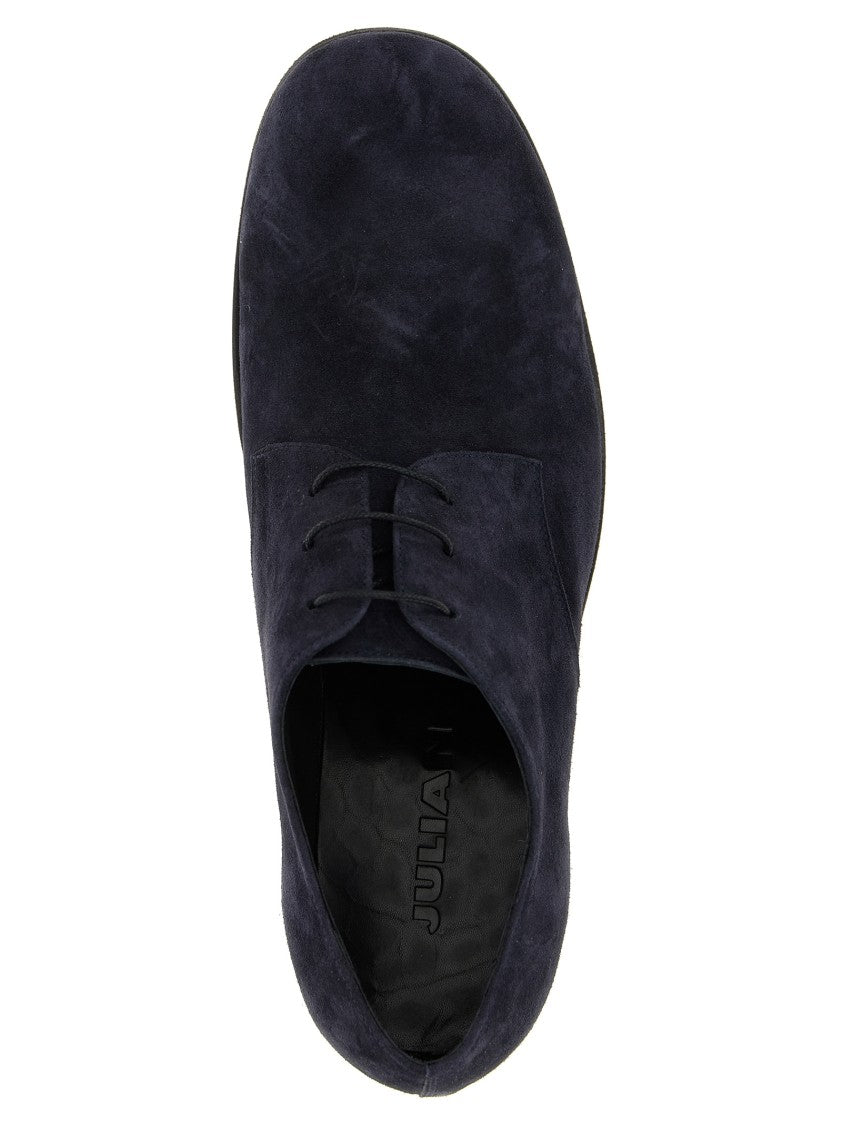 Julian Rounded Toe Suede Lace Up Shoes