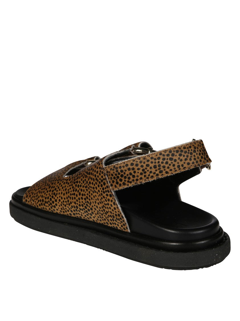 Alohas Harper Soft Spotted Leather Sandals