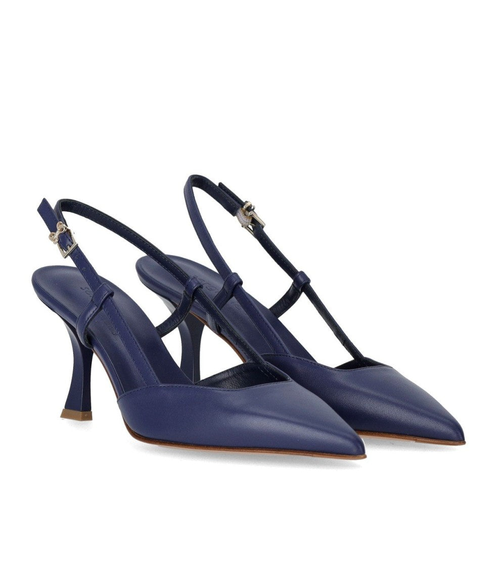 Sergio Levantesi Kate Blue Slingback Pump