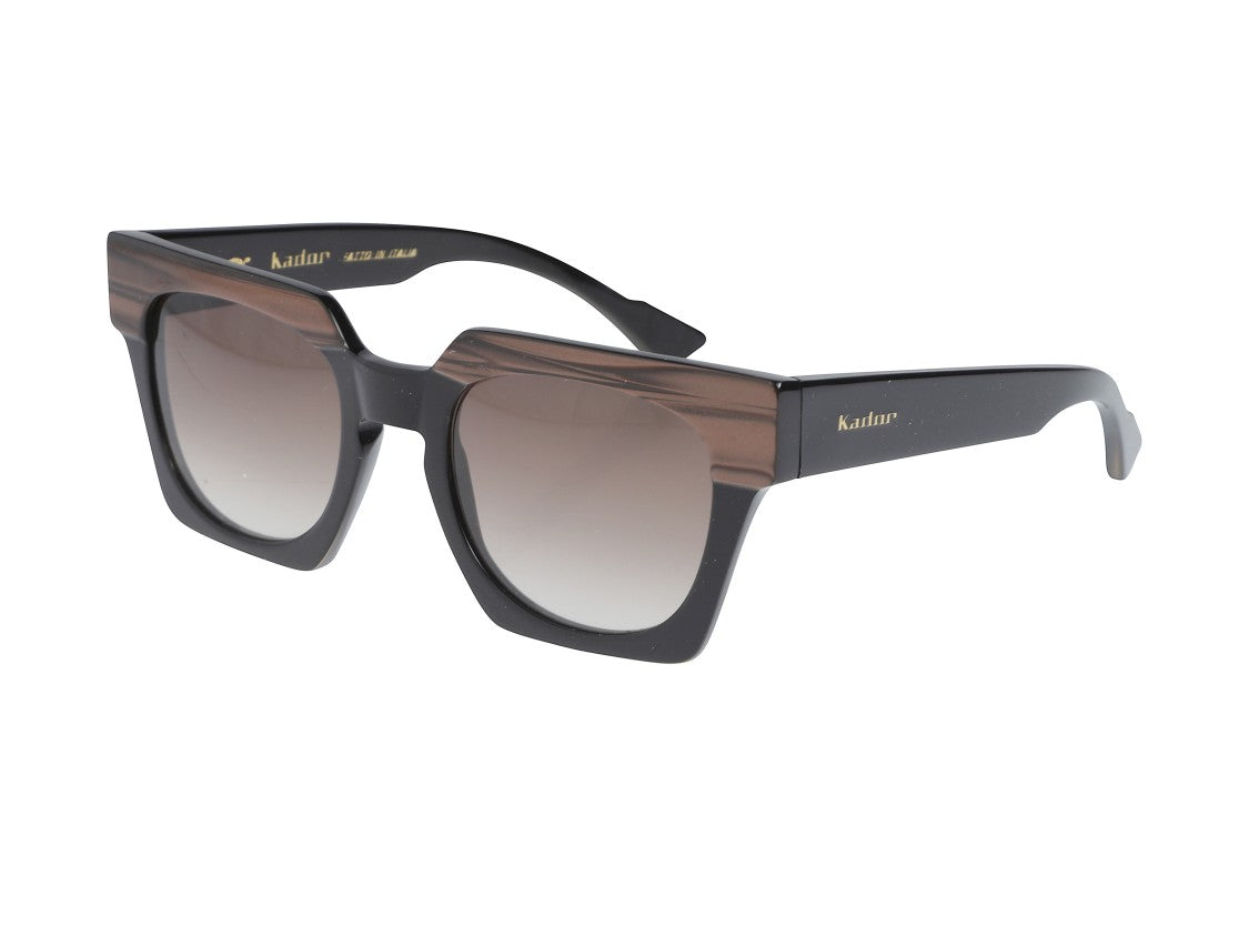 Kador Portofino/N Two-Tone Oversized Square Sunglasses