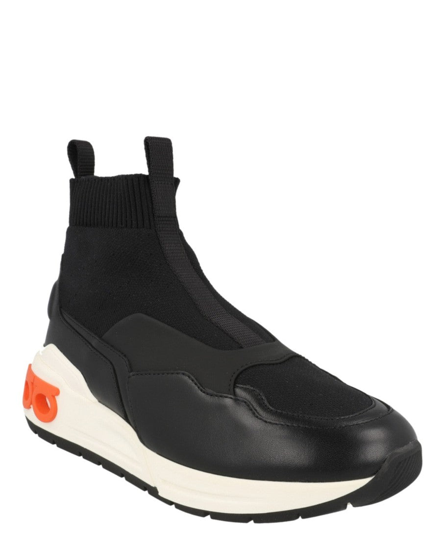 Ferragamo Cosma Sock High-Top Sneakers