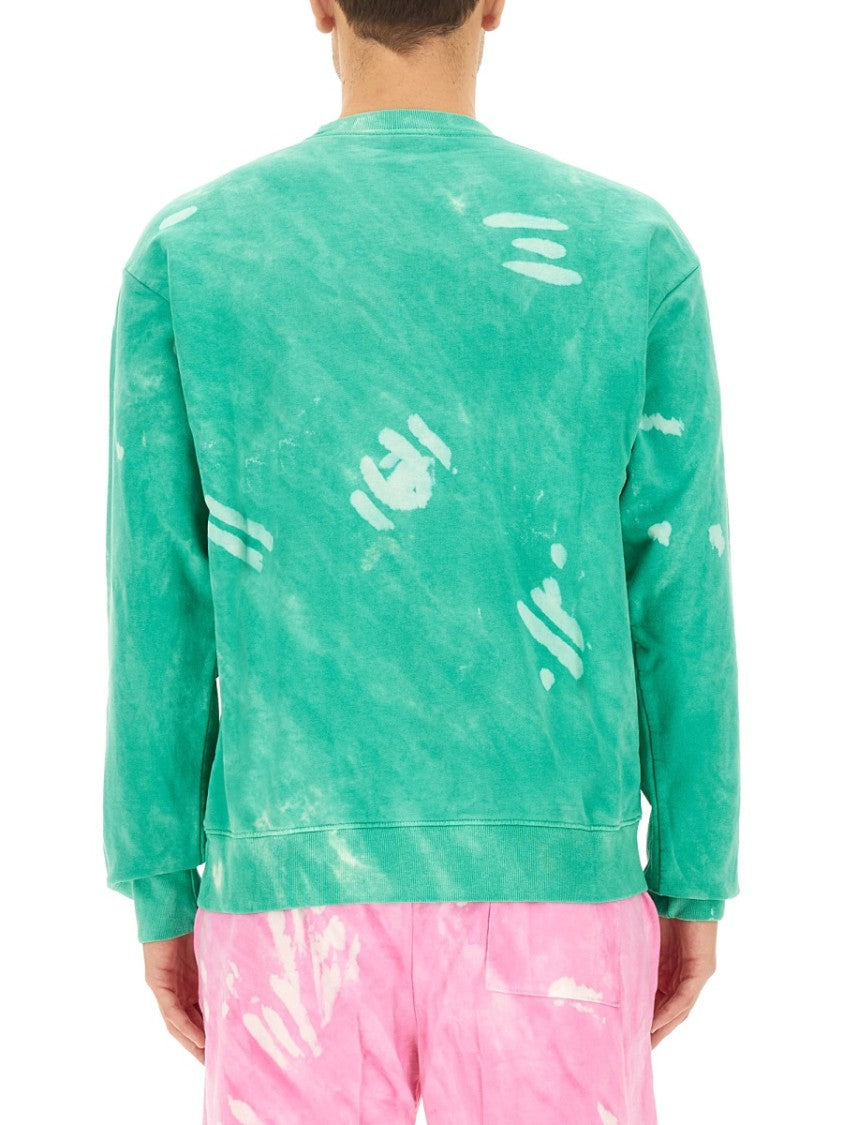Sporty And Rich Relaxed Fit Tie-Dye Sweatshirt