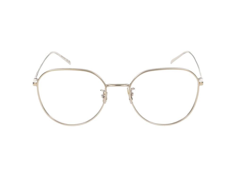 Saint Laurent Gold Thin Metal Sunglasses