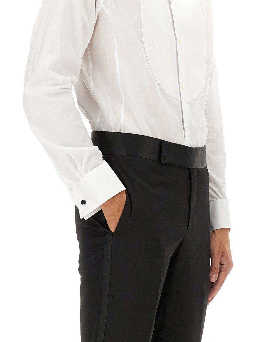 Giorgio Armani Cotton Tuxedo Shirt