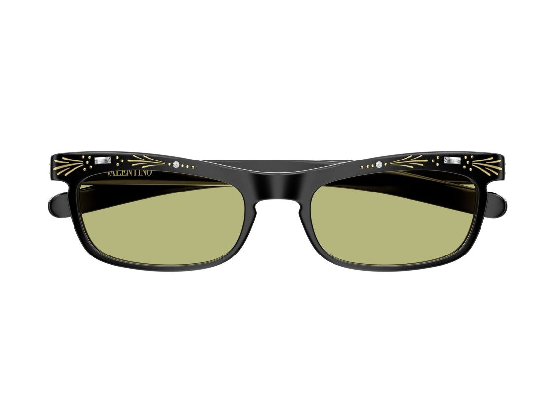 Valentino Gold Vg0044s Square Sunglasses
