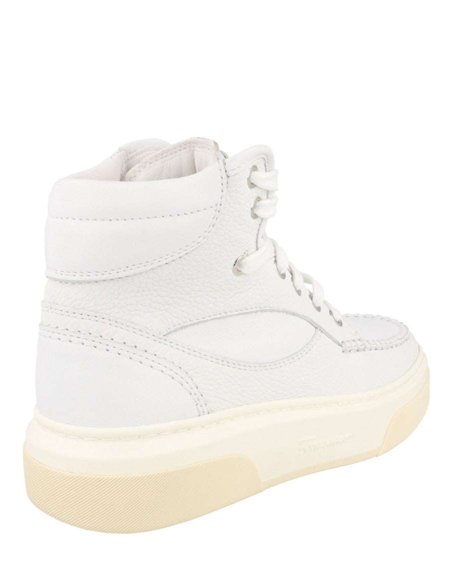Ferragamo Cassina High-Top Sneakers
