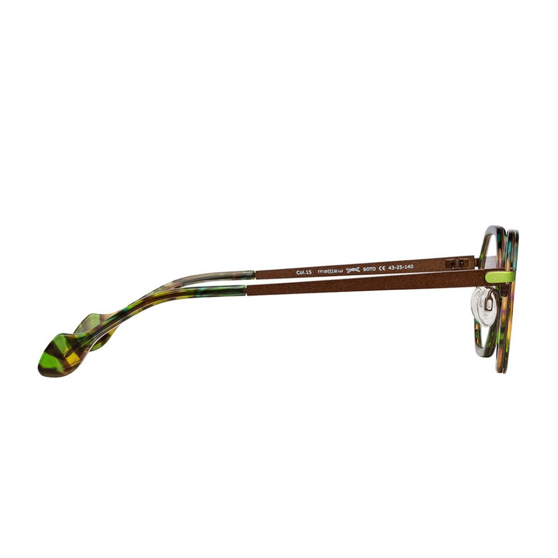 Matttew Titanium Geometric Sunglasses