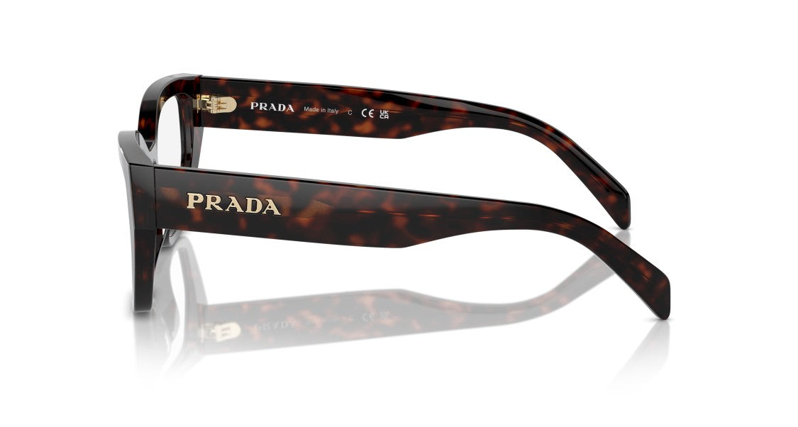 Prada 0Pr A16v Oversized Square Acetate Eyeglasses