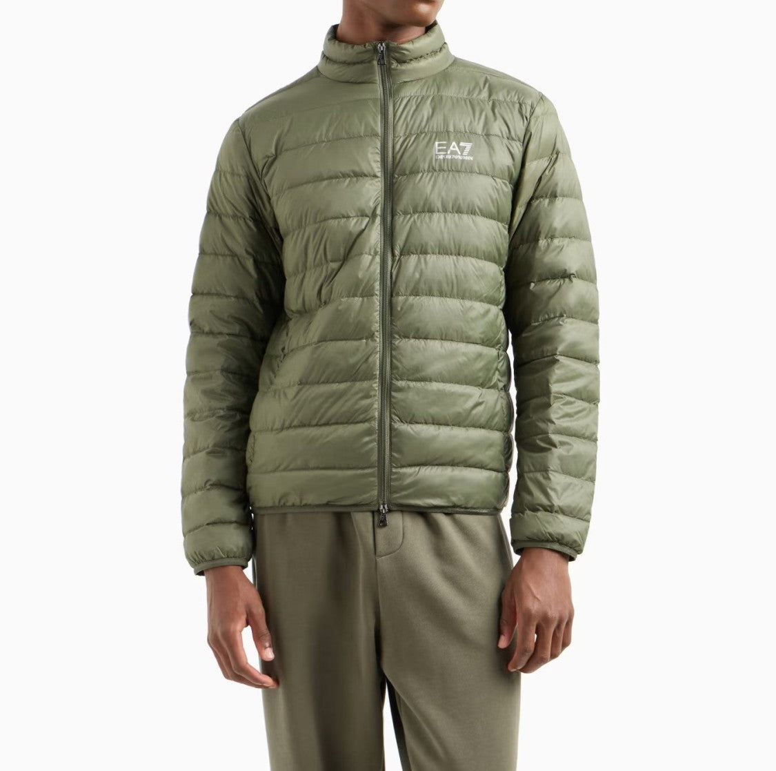 Emporio Armani Premium Down Jacket With Packable Design