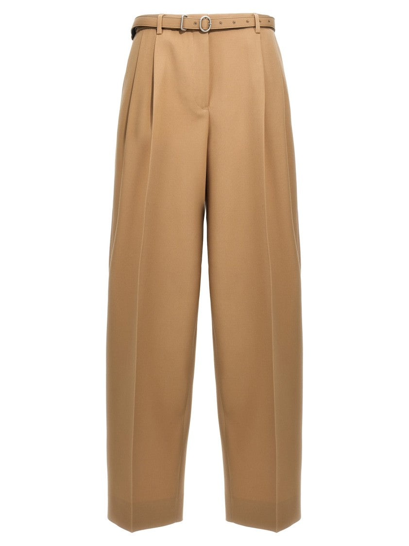 Jil Sander Gabardine Belt Pants