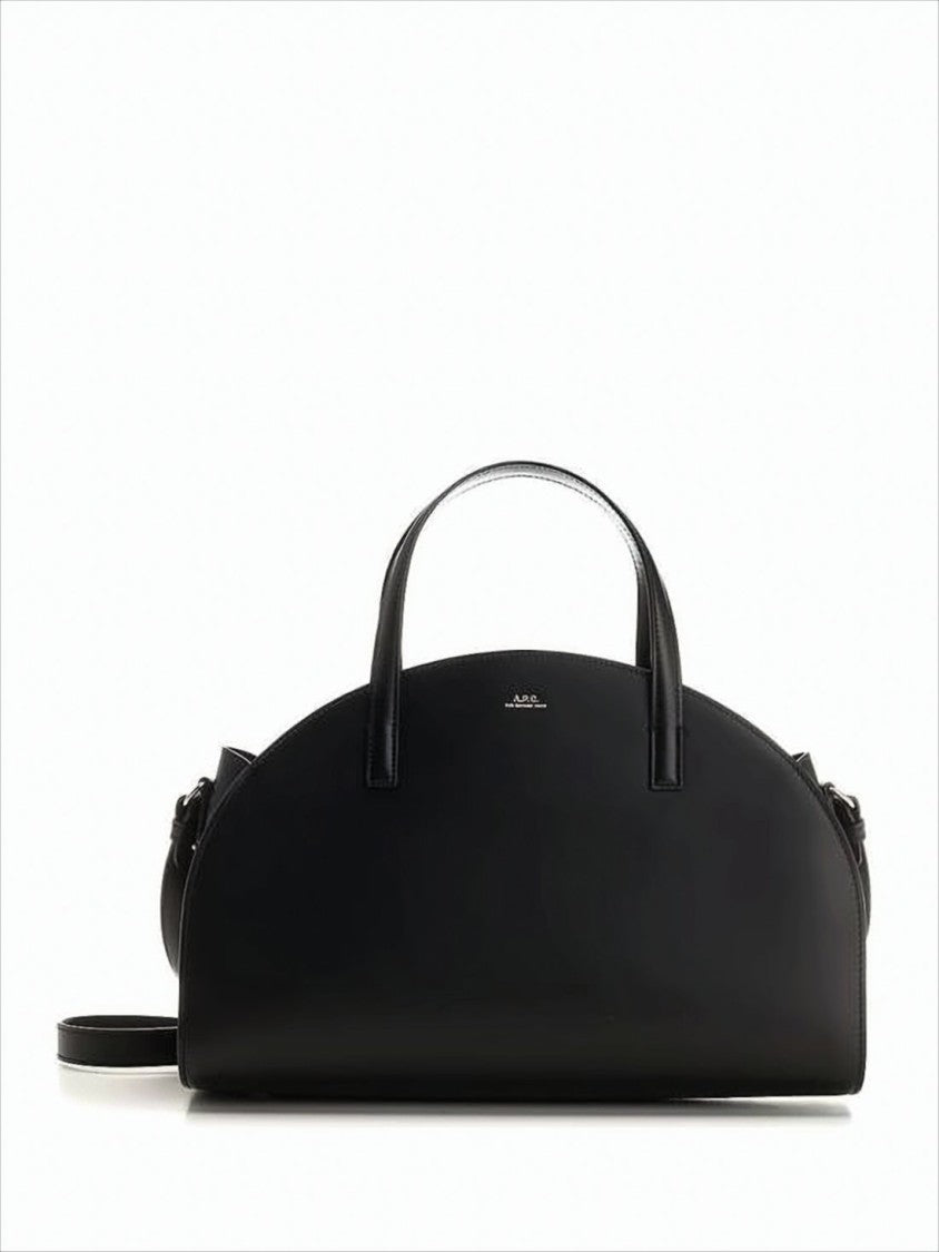 A.P.C. Half-Moon Shape Tote Bag