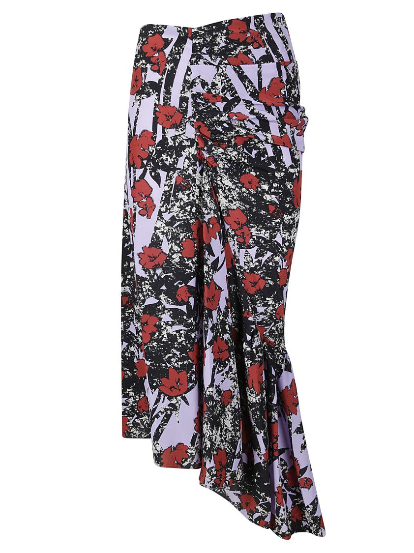 Colville Luxurious Silk Printed Skirt