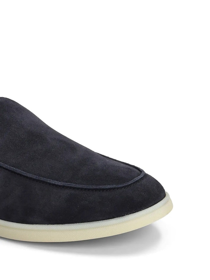 Henderson Suede Loafers With Leather Interior