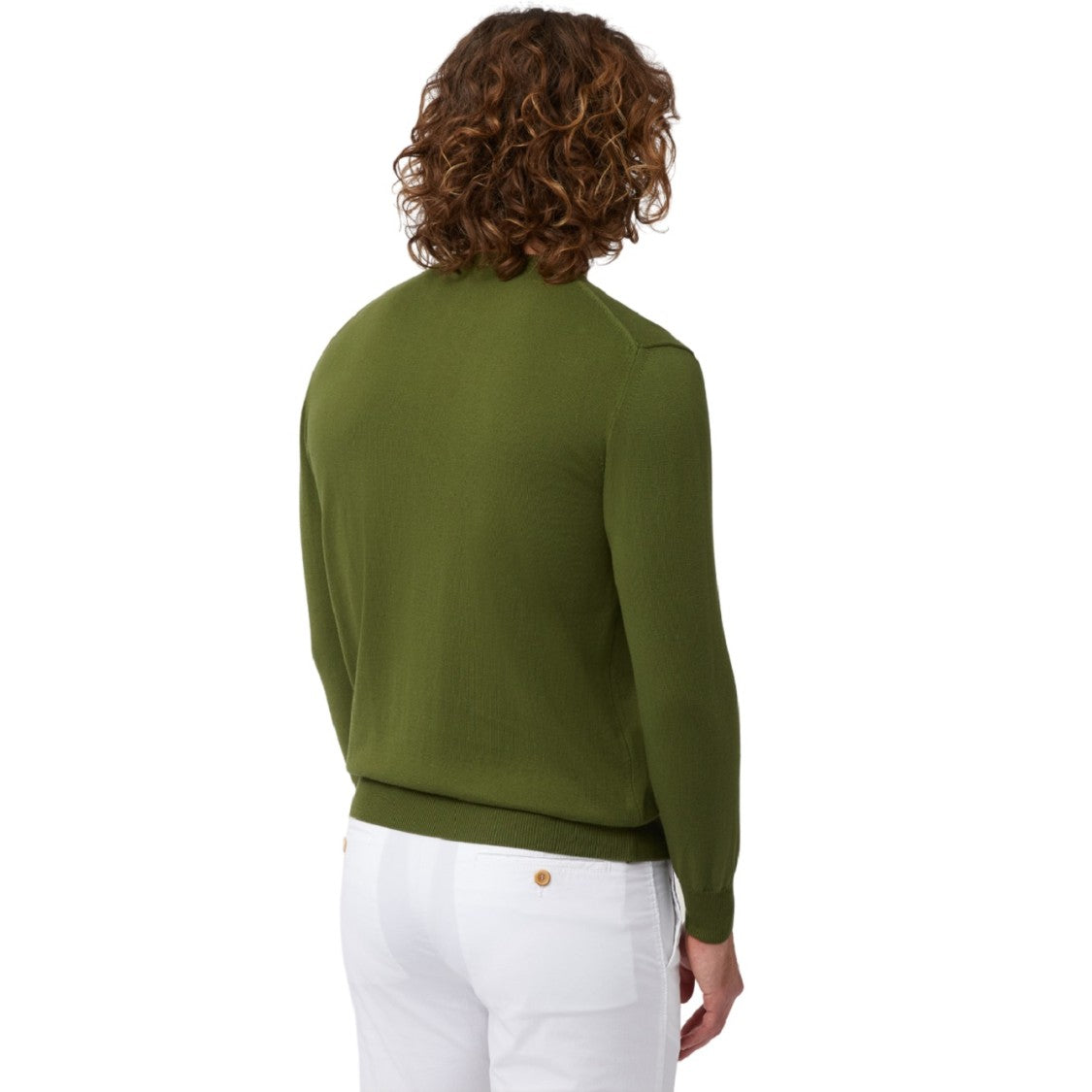 Harmont & Blaine Crewneck Pullover With Iconic Dachshund Emblem