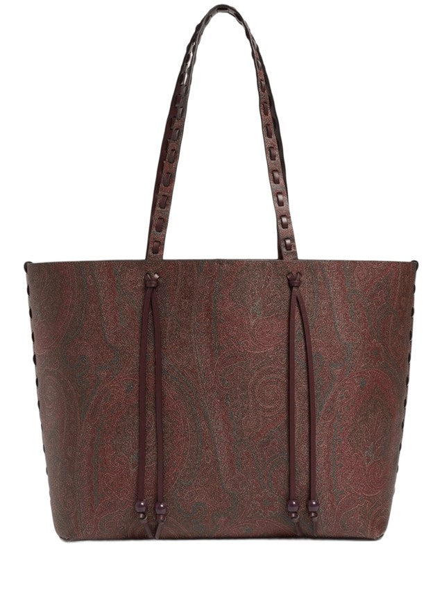 Etro Paisley Jacquard Medium Shopping Tote