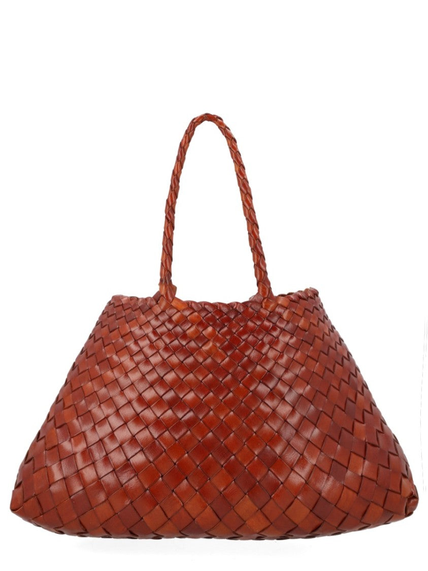 Dragon Diffusion Santa Croce Woven Leather Handbag Bag