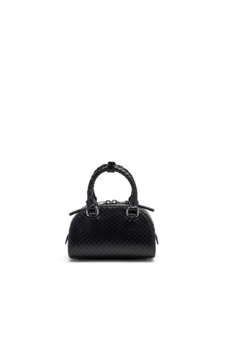 Diesel Black Leather Shoulder Bag
