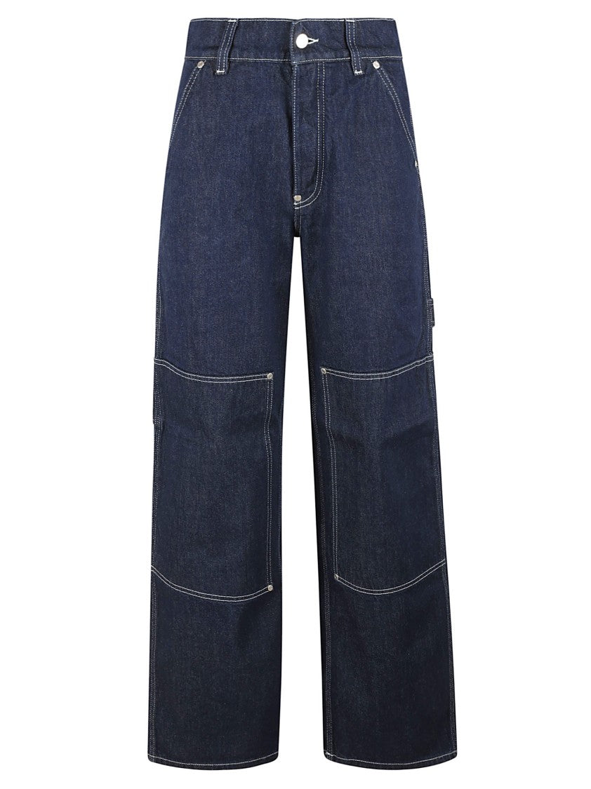 Stella Mccartney Relaxed Wide-Leg Jeans With High Waist