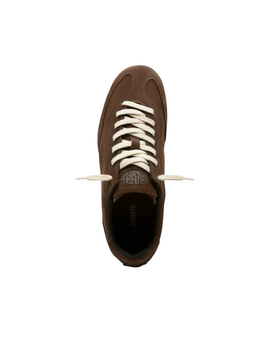 Axel Arigato Low-Profile Handmade Suede Sneakers With Woven Details