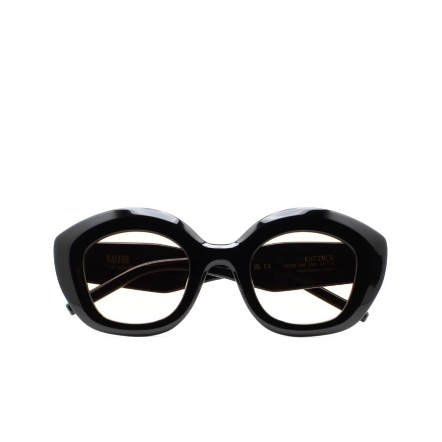 Kaleos Kuttner Oversized Geometric Sunglasses With Glossy Finish