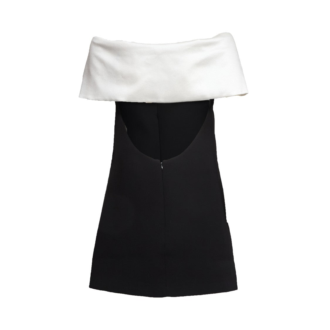 Self-Portrait Black Crepe Flower Mini Dress