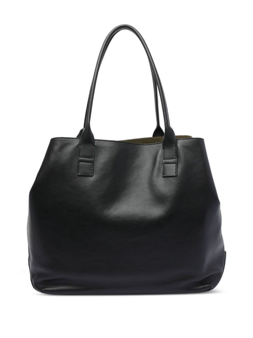 Hogan Calf Leather Hogan Shopper Bag