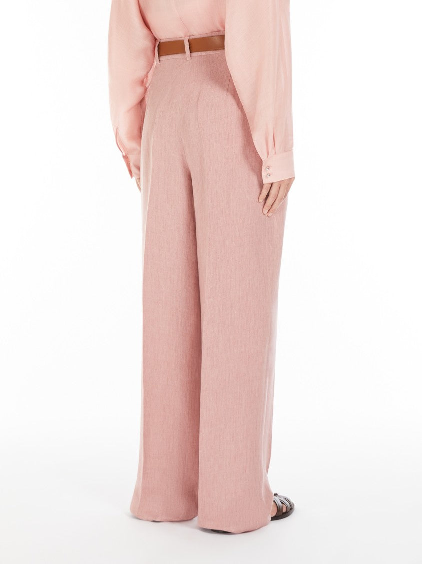 Max Mara Wide-Leg Trousers With High Waist