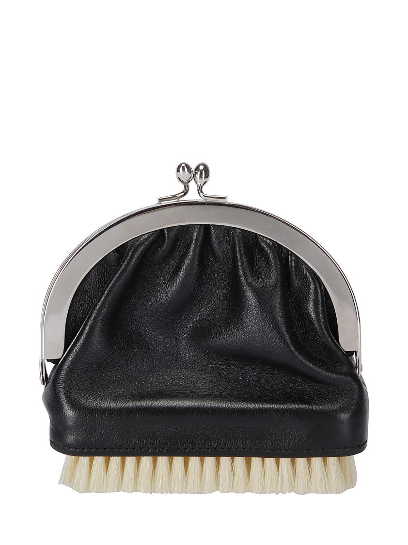 Niccolò Pasqualetti Textured Leather Purse With Kiss-Lock Frame