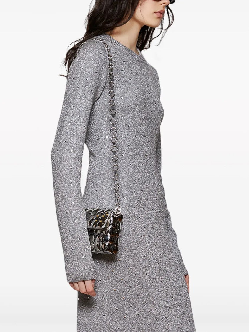 Paco Rabanne Structured Minimalist Pochette Bag