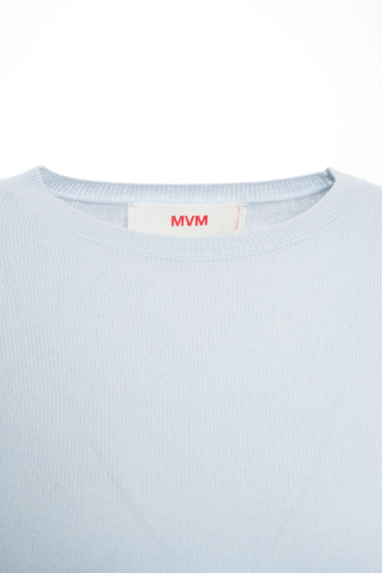 Mvm Timeless Knit Sweater With Round Neck