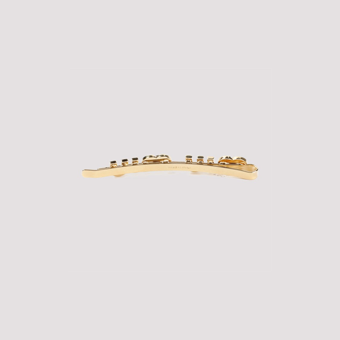Miu Miu Polished Gold-Tone Brass Hair Clip
