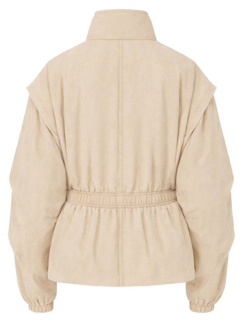 Isabel Marant Étoile Dastyni Layered Shoulder Short Coat