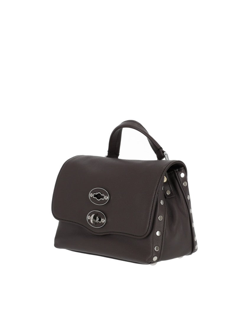 Zanellato Srl Brown Marengo Saeta Bovine Leather Handbag