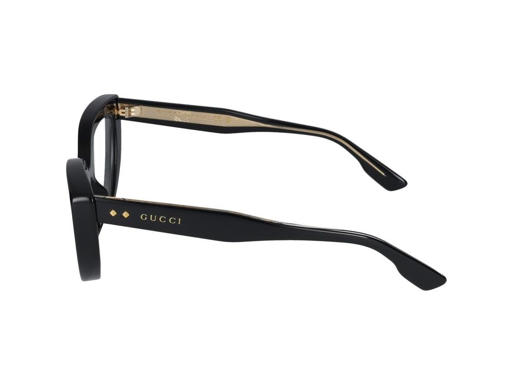 Gucci Eyeglasses Gg1530o 001 Black Black Transparent 52/17/145