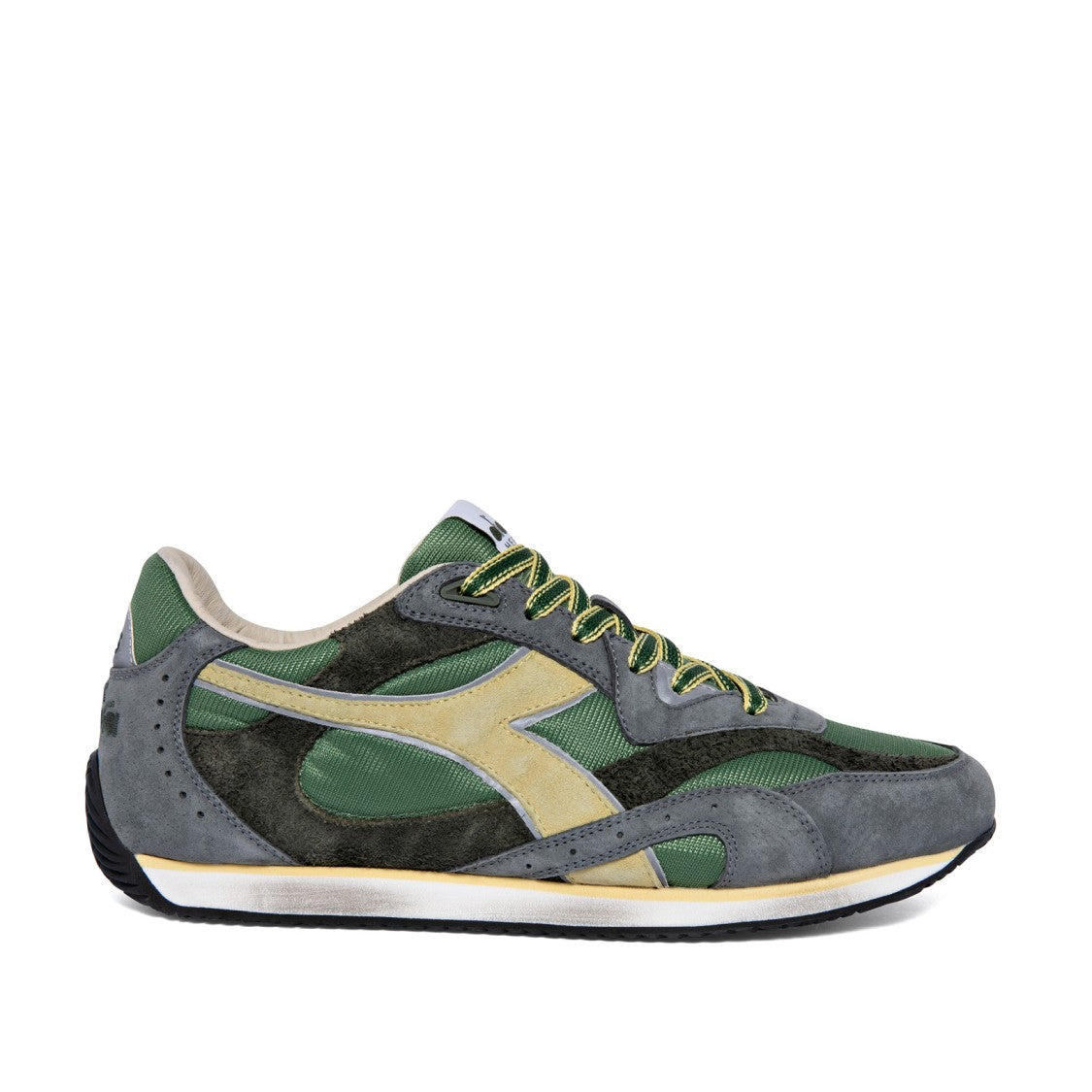 Diadora Equipe Revenge Sneakers In Grey Suede