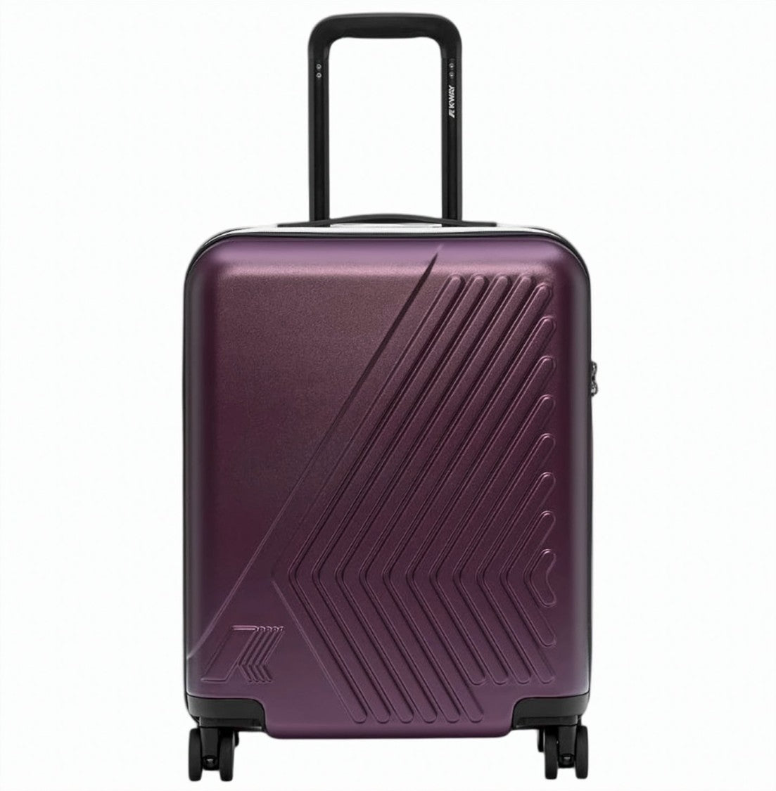 K-Way Eudoxie Logo Polycarbonate Carry On Luggage