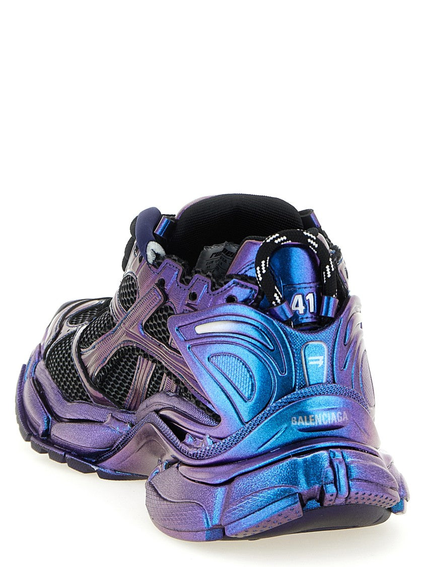 Balenciaga 'Runner Iridescent' Mesh And Polyurethane Sneakers