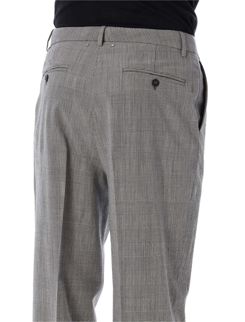 Golden Goose Prince Of Wales Trousers Slim