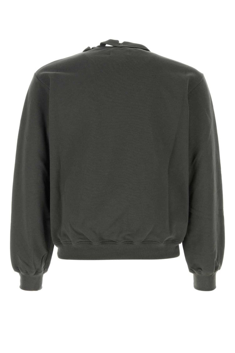 Magliano Charcoal Cotton Gym Sweatshirt