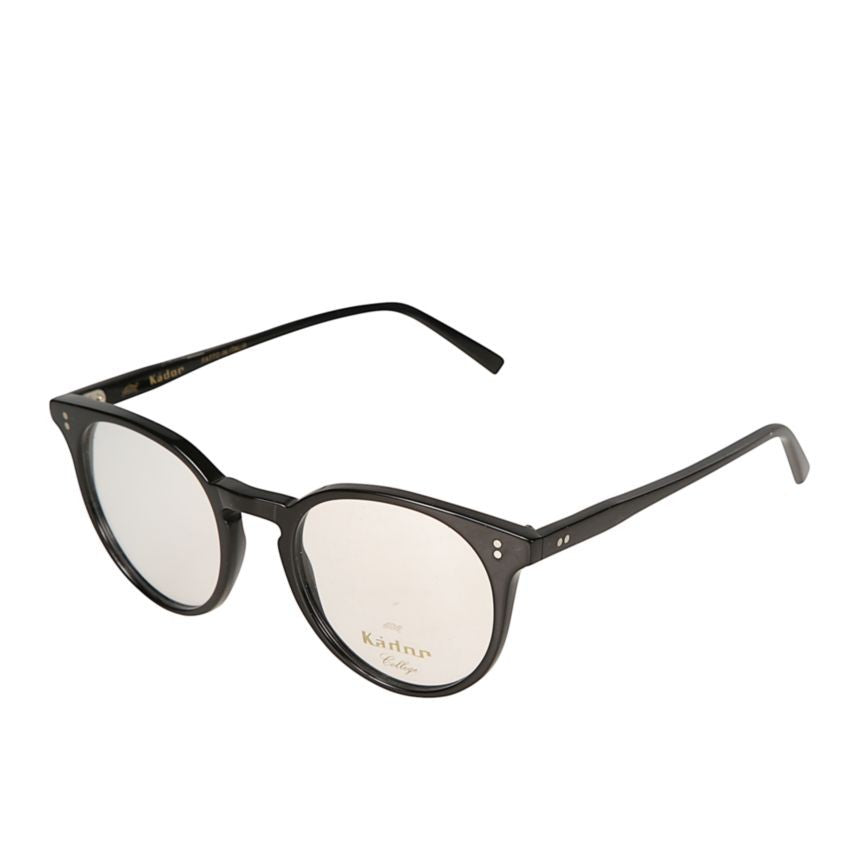 Kador Chyli/N Classic Round Frame Eyeglasses With Sleek Black Finish