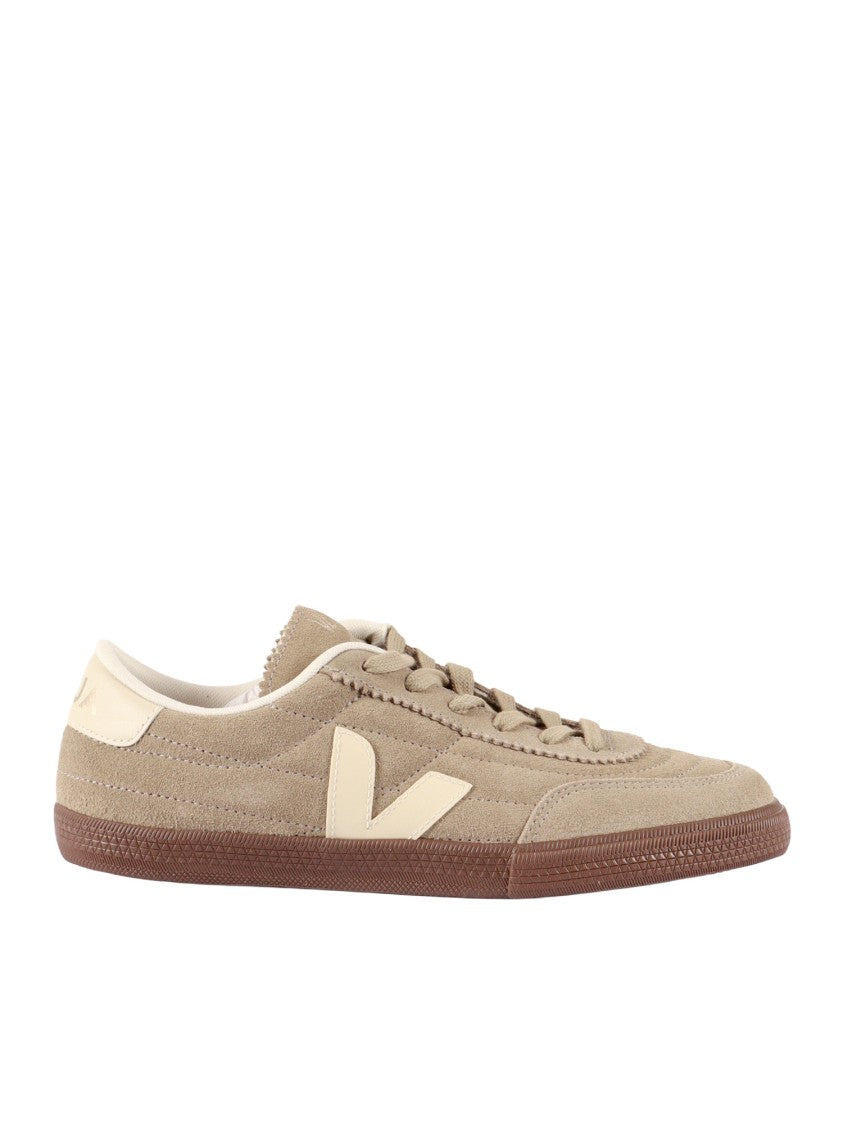 Veja Taupe Panenka Suede Low Sneakers