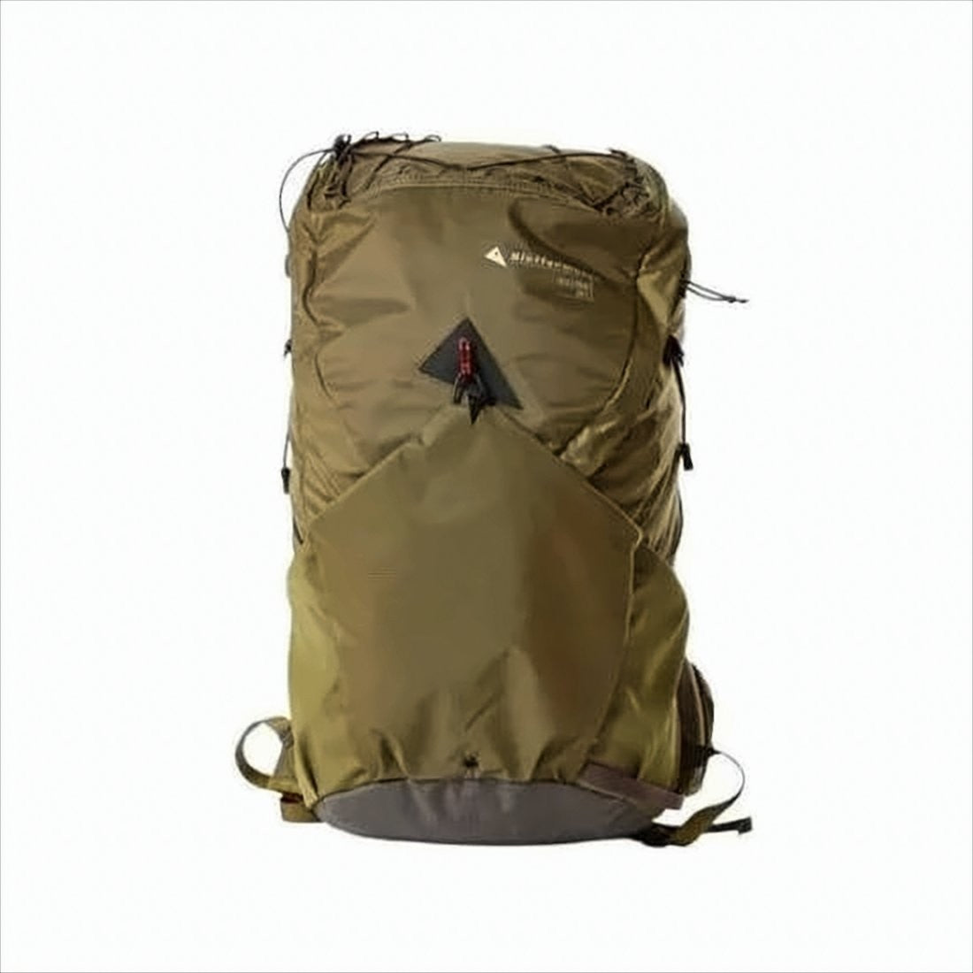 Klattermusen Streamlined Brown Backpack With Adjustable Straps